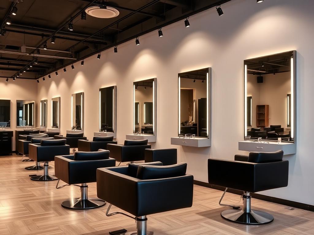 Interno del Salone Bella Vita a Castellabate